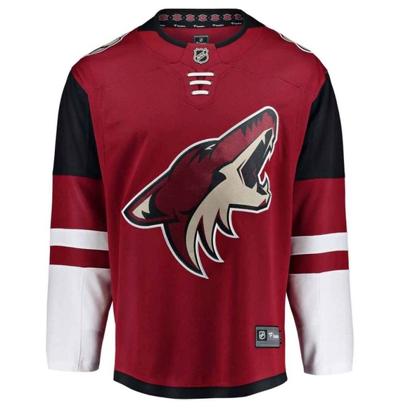 New With Tags Arizona Coyotes Youth L/XL Fanatics Hockey Jersey Phoenix - Picture 1 of 2